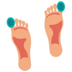 Points de pression sur les pieds pour soulager le mal de ventre. Massage pied mal de ventre.
