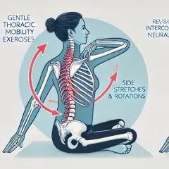 Exercices pour soulager la douleur du muscle ilio-costal et la névralgie intercostale.