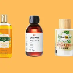 Trois huiles de massage : Floressance, Naissance (amande douce) et Lovea (monoï). Idéales pour soulager les pieds douloureux.