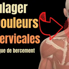 Soulager les douleurs cervicales : une technique de bercement pour les muscles scalènes.