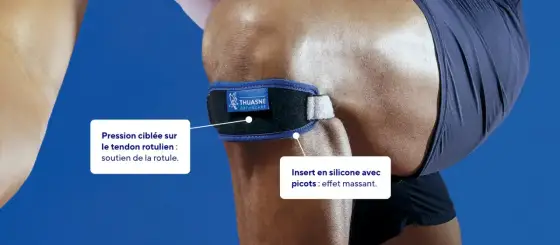 Sangle rotulienne - comment la poser et bien la régler